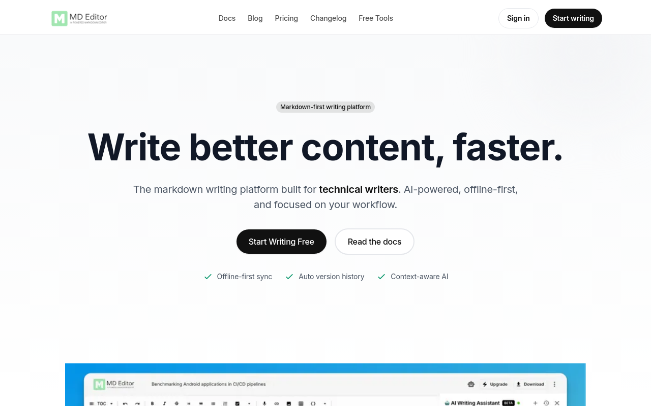 MD Editor