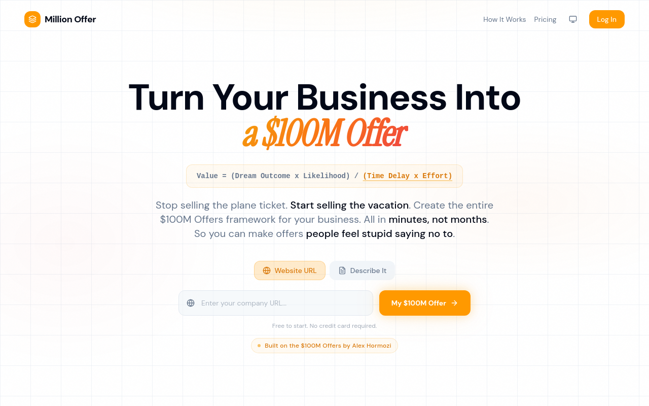 Million Offer
