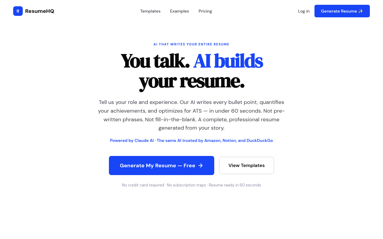 ResumeHQ