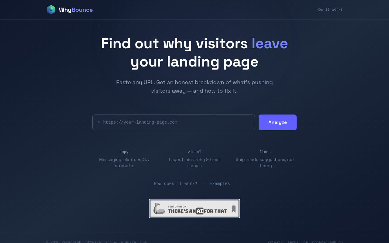 WhyBounce